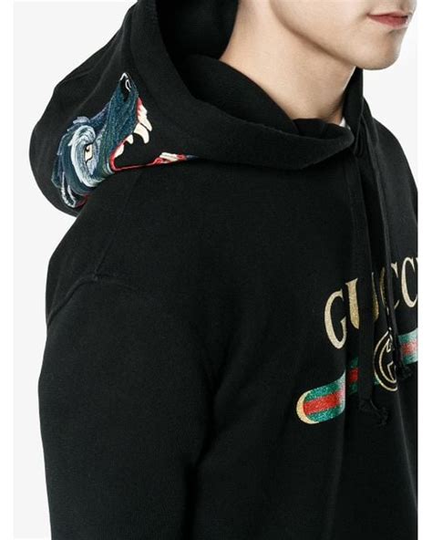 felpa gucci lupo blu|Scopri la nuova collezione di felpe Gucci uomo su FARFETCH.